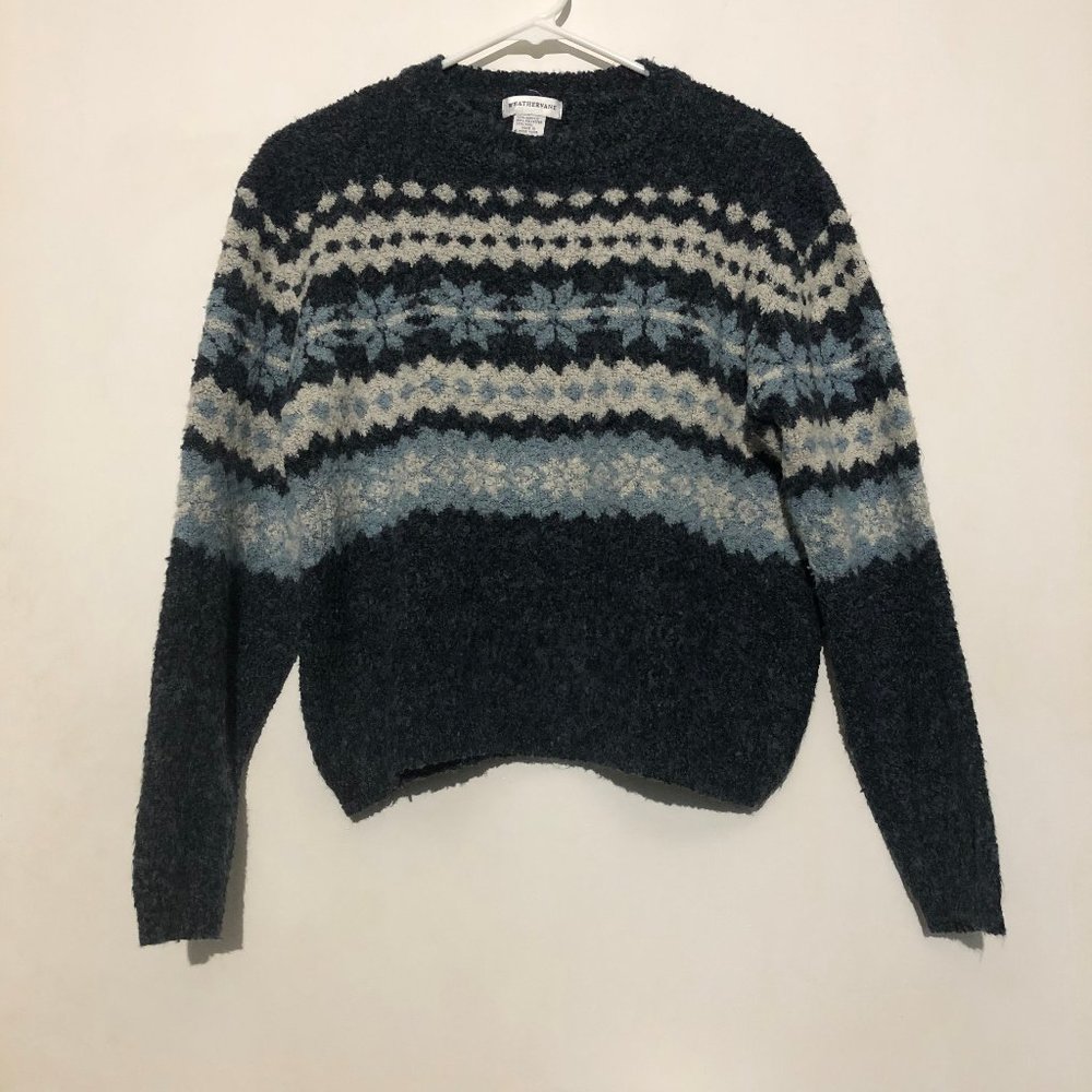 ☀️Weathevane Cropped Winter Sweater | sz M
